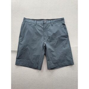 PROOF Shorts Mens 30 Blue Chino Stretch 9 Inseam Casual Travel Summer